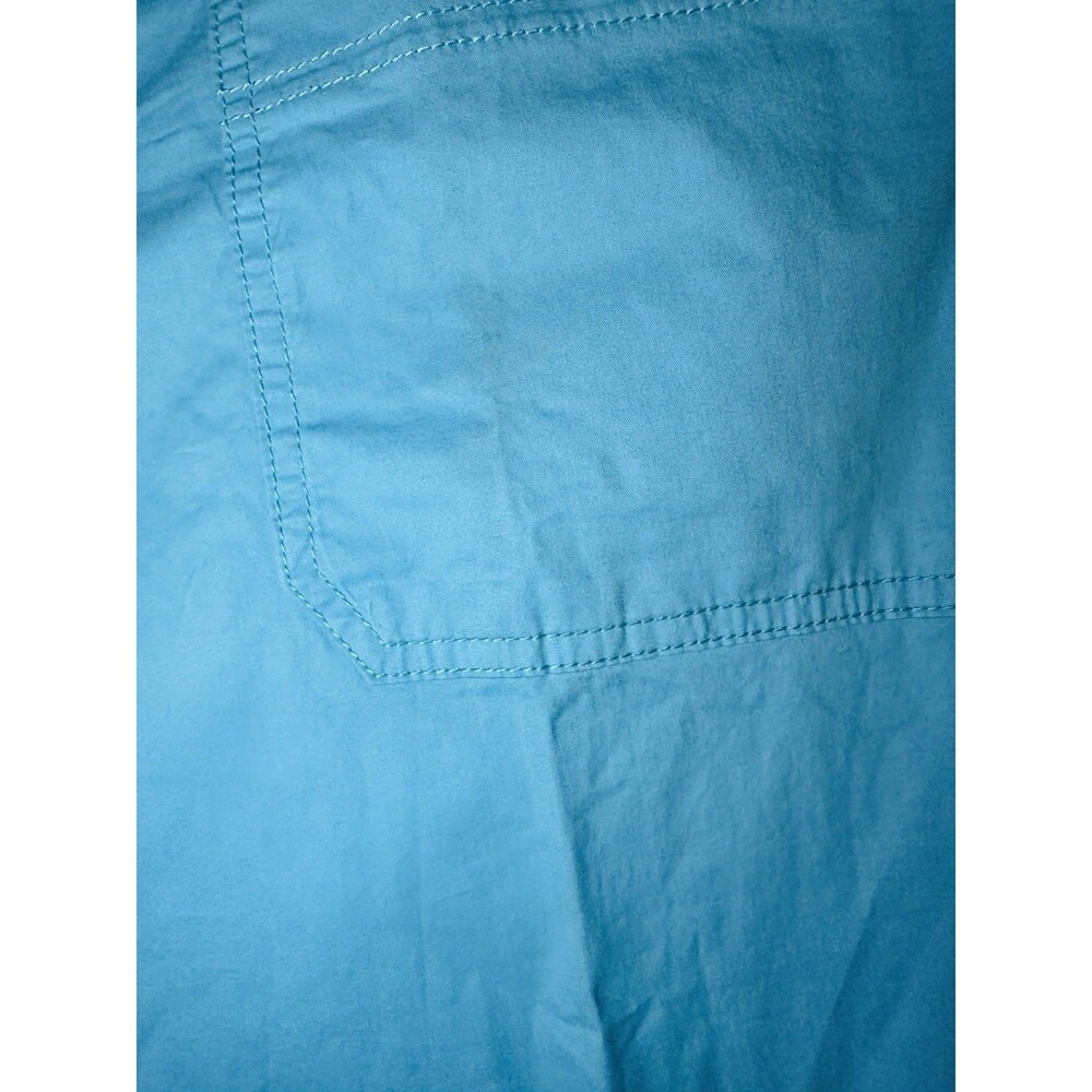 Athleta Convertible Outdoor Hiking Pants Aqua Blue Pockets Women's 14‎ - Picture 6 of 16